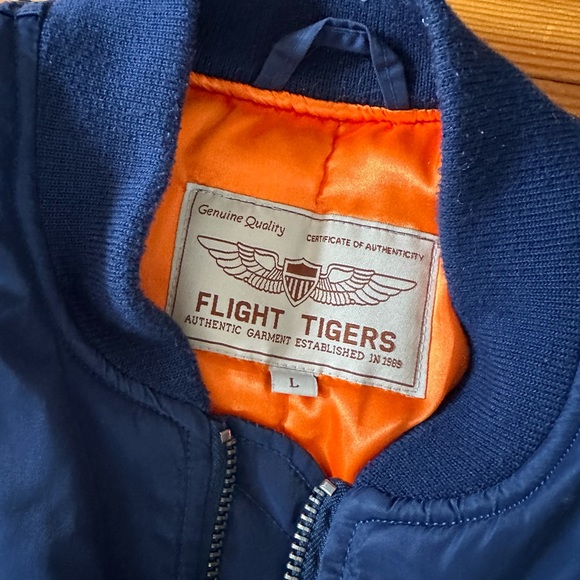 Flight Tigers Bomber Jacket - Picture 2 of 10